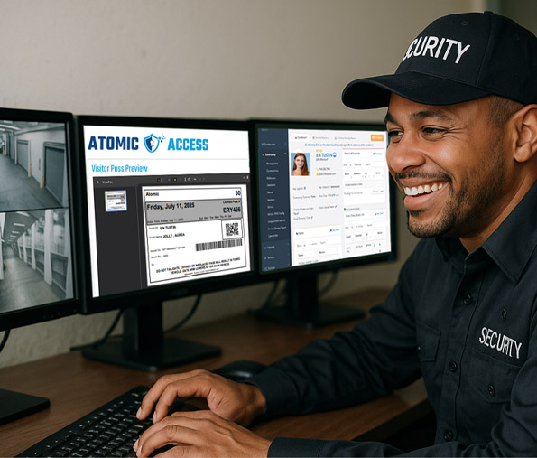 Visitor Management Software Interface